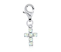 Cross Shaped Silver Charms CH-54